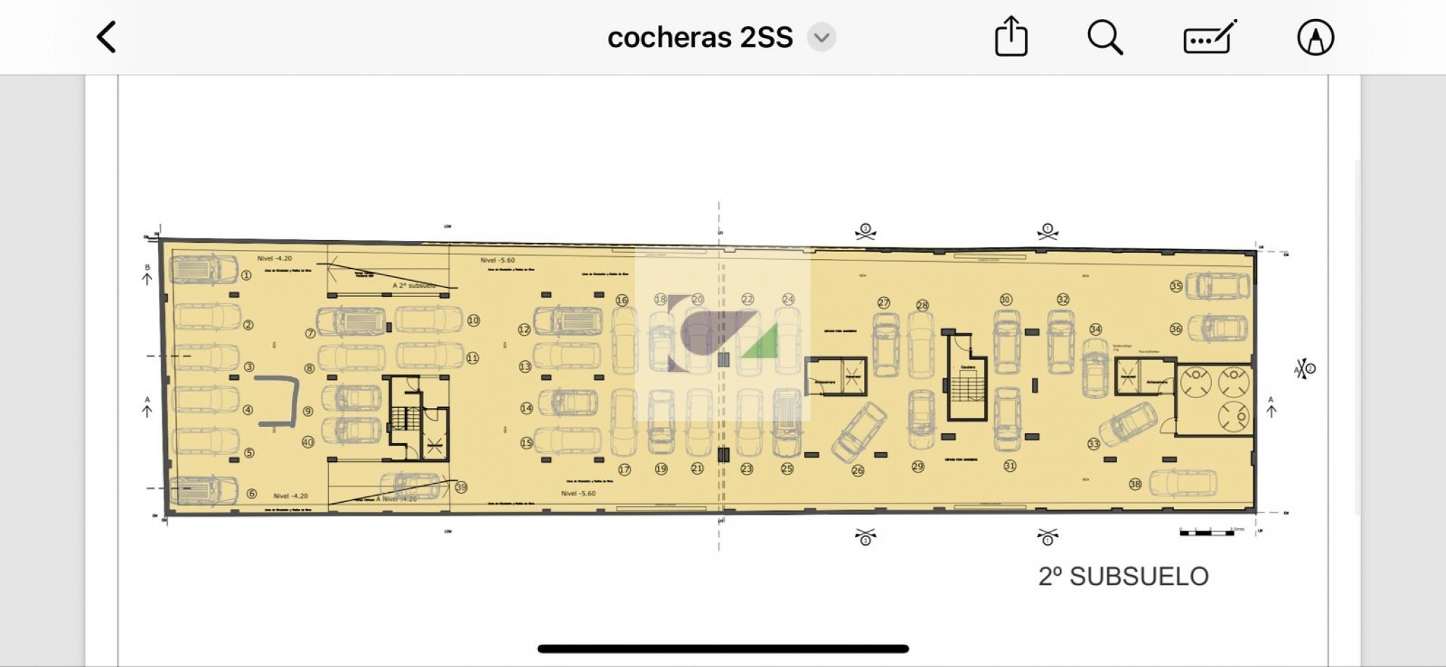 COCHERA EN VENTA EDIFICIO GENETRIX PARQUE BARRIO NORTE 